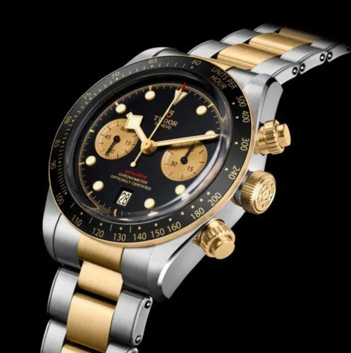 Tudor Black Bay Chrono in two tone